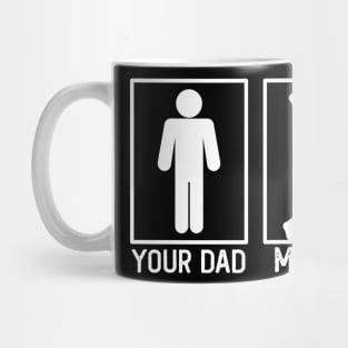 Your Dad vs My Dad Bodybuilding Shirt Bodybuilding Dad Gift Mug